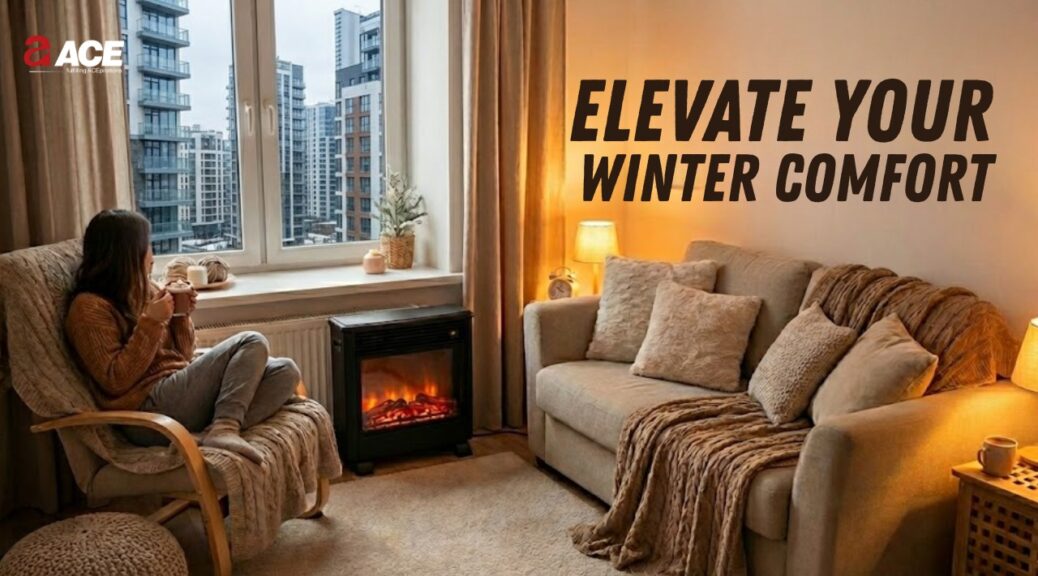 Apartment in Noida - Winter Décor