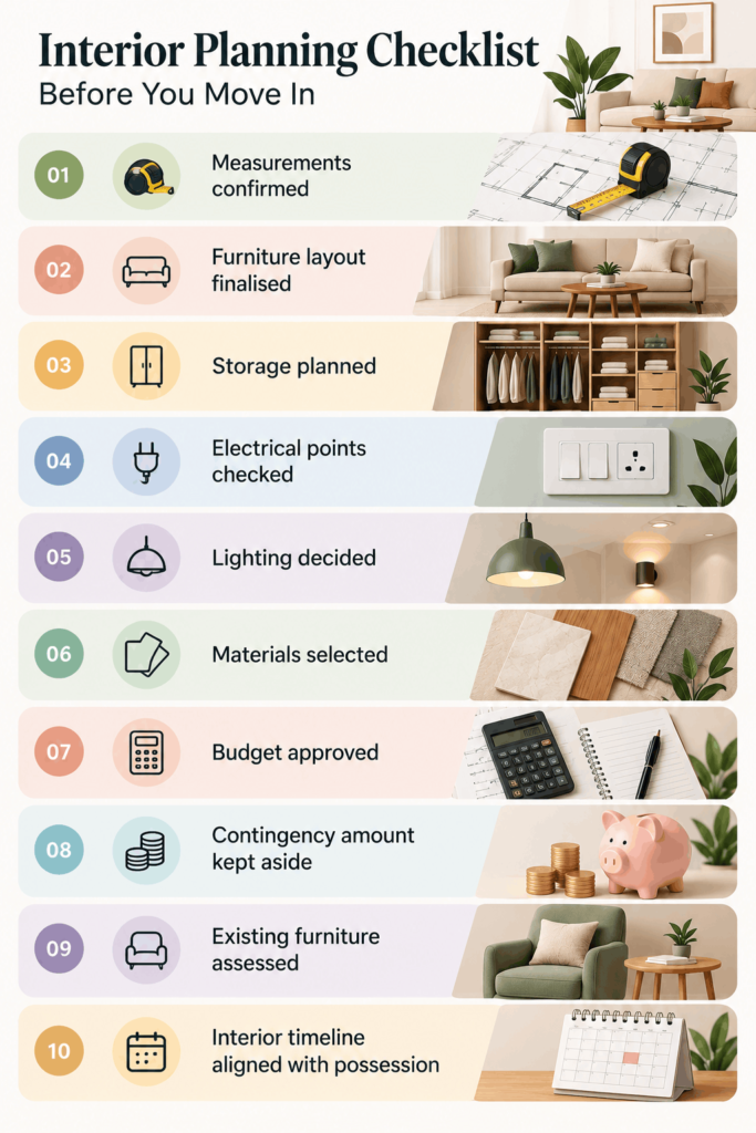Interior Planning Luxury Apartments in Noida