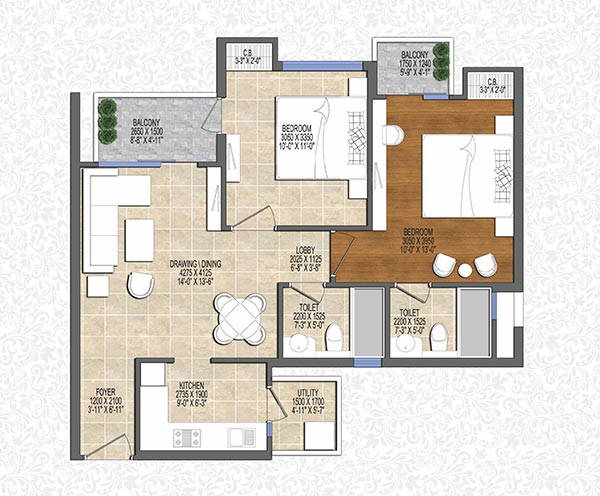 2 bhk apartments in noida extension