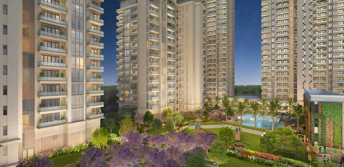 Entrance of project in sector 152 Noida