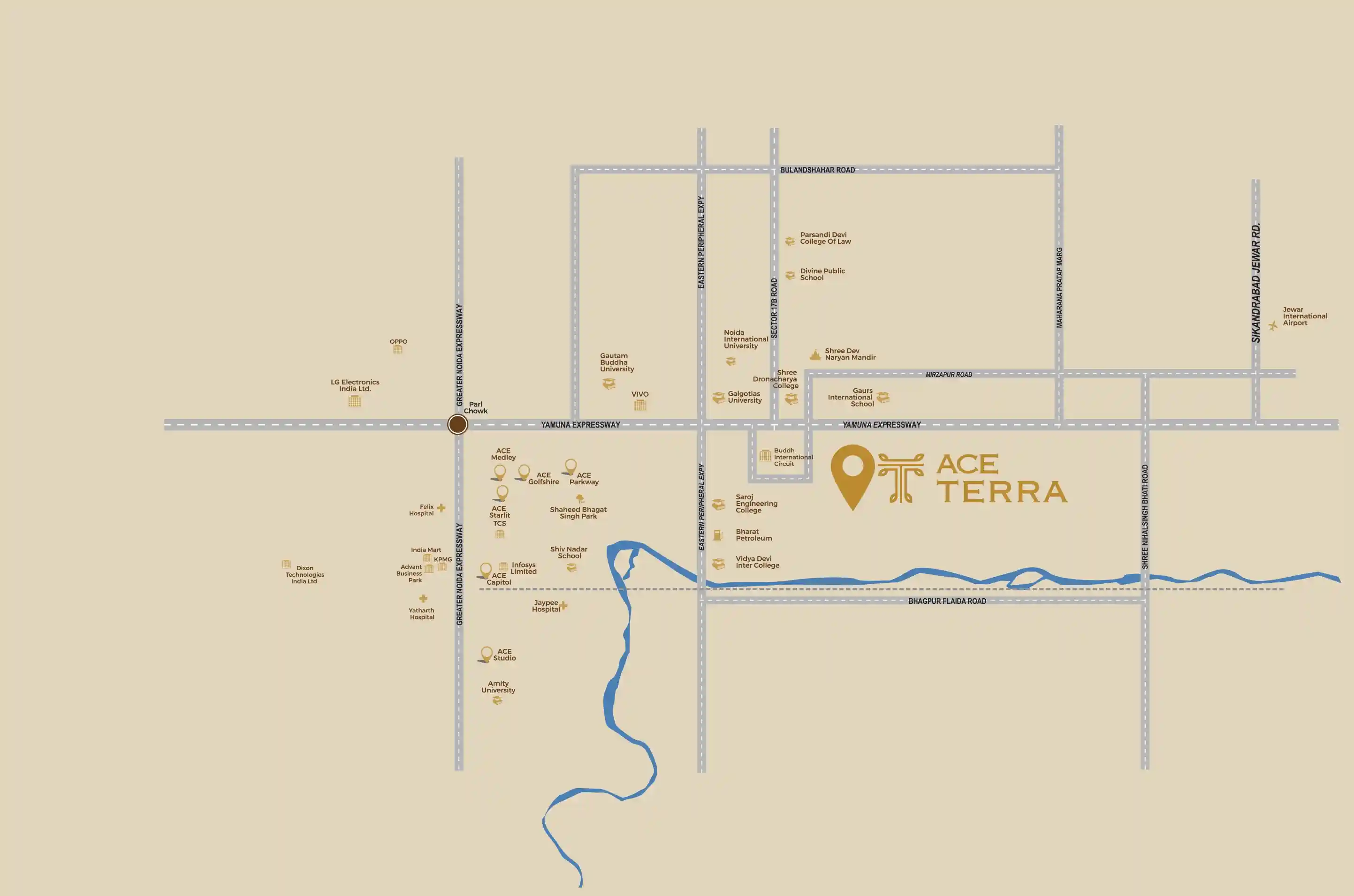 ace terra location map
