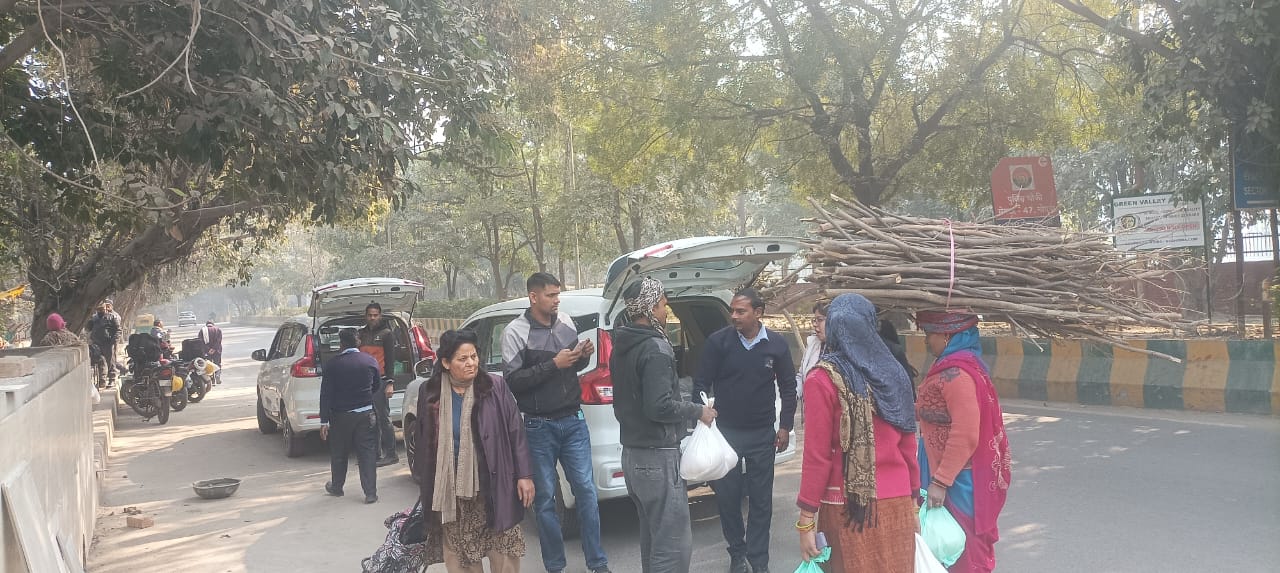 Ration Distribution on the Occasion of Lohri